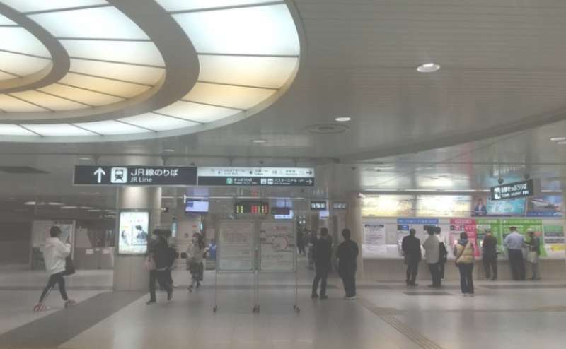 JR難波駅　大阪メトロ難波駅　近鉄大阪難波駅　リラクサロンスペース　アンシャンテのアクセス1