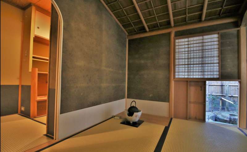 お茶室　※こちらのお茶室のご利用は17時までとなります。