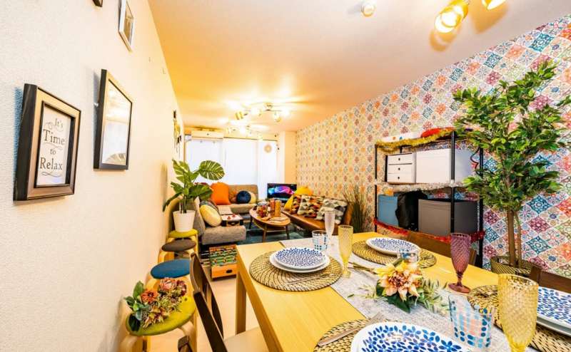 駅近35㎡のお部屋です。ダイニング＆リビングがあるのでどんな使い方もできます