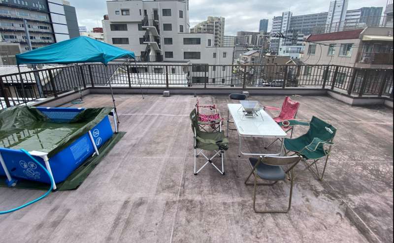 レンタルスペース 屋上【木場駅徒歩5分・東京駅から電車直通10分】BBQ、撮影、ロケ、筋トレに