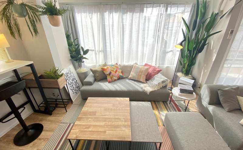 韓国インテリアの素敵なお部屋です