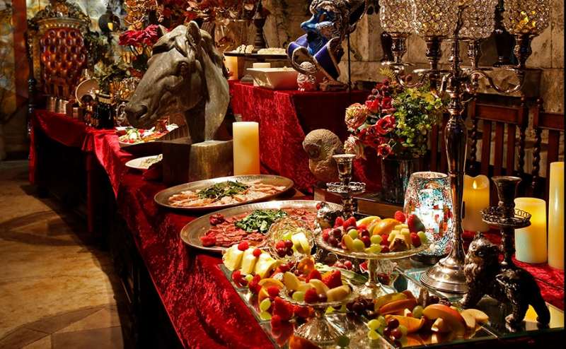 シェフのこだわりの料理で五感すべてで魔法の世界にトリップできます