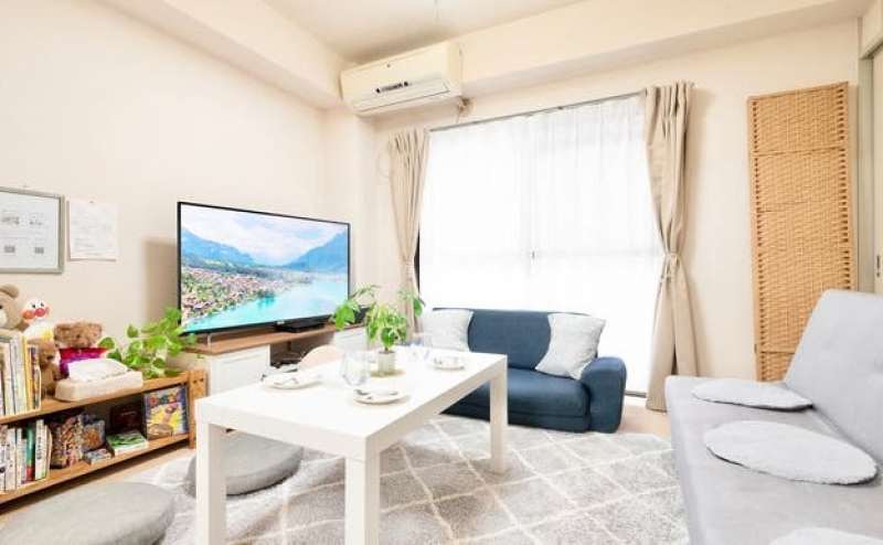 明石駅徒歩4分Netflix見放題高速Wifi任天堂Switch✨飲食持ち込み?BRUNO飲み会?大型TV50型