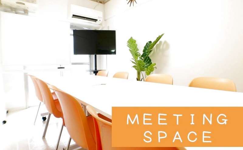 ホワイトボードなどスペース内のすべての備品を無料でご利用いただけます