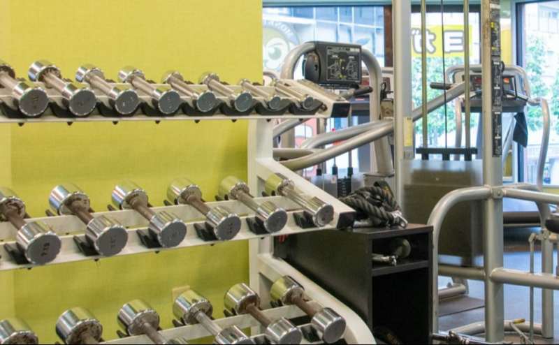 フリーウェイトエリア　