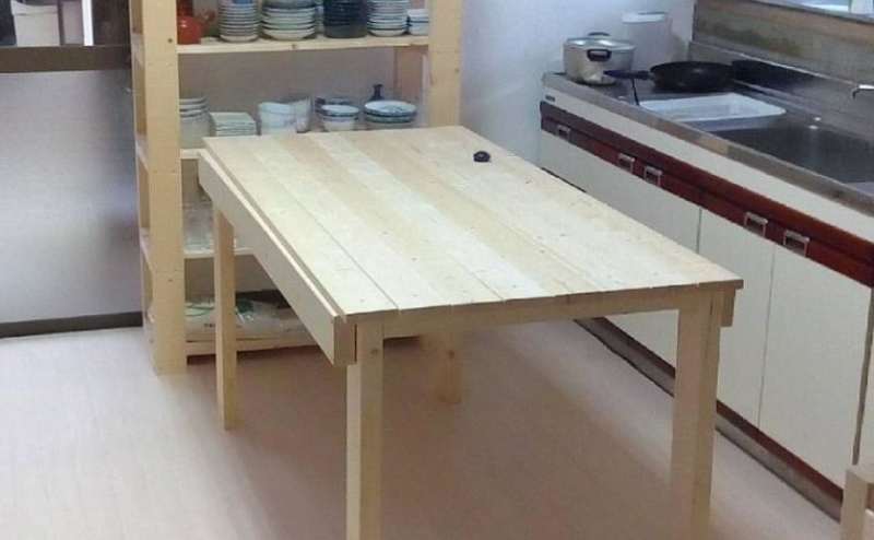 清潔で明るいキッチン。お料理をしながらのご利用も人気です