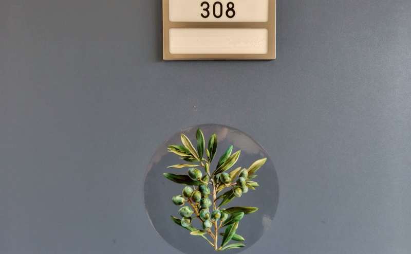 入り口の目印です。