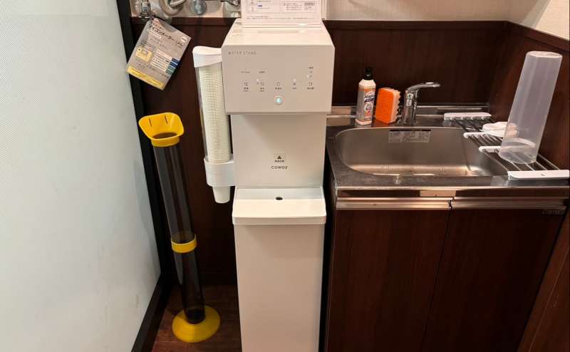 ウォータースタンドを無料でご利用いただけます - TIME SHARING 四谷8Bの写真