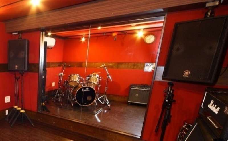 音響スピーカーが常設。