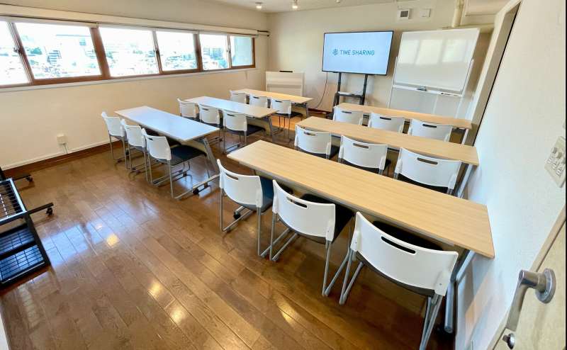 【四谷三丁目駅徒歩1分！最大18名収容のリーズナブルな会議室♪】 - TIME SHARING 四谷8Cの写真