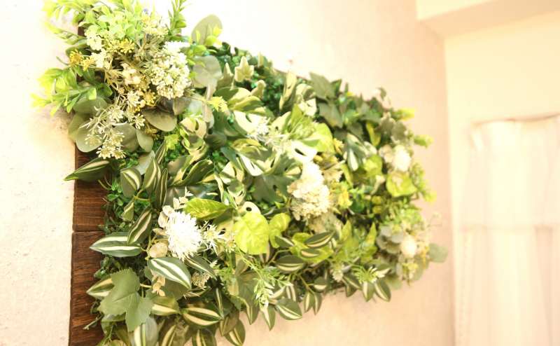 大きなウォールフラワーがお部屋を彩ります！