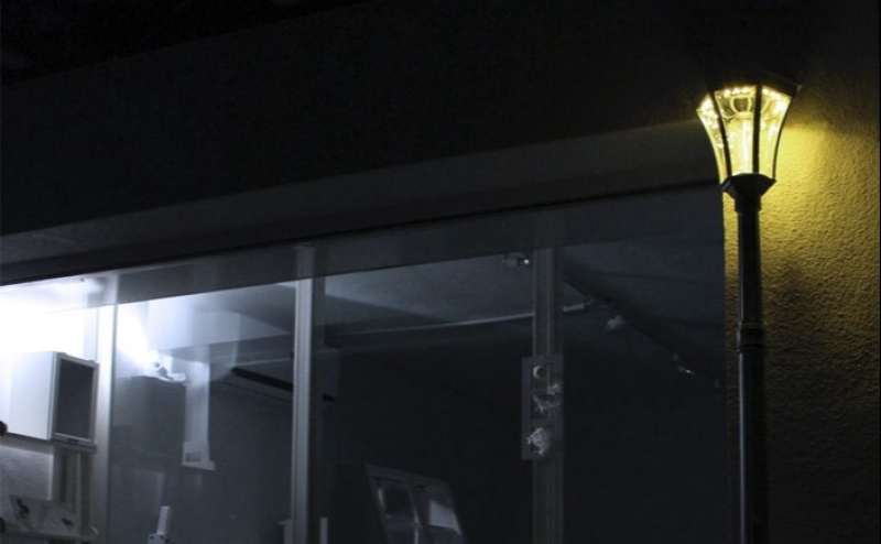 きれいな街灯があります