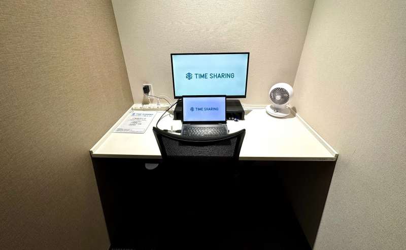 【集中して作業する際やWEB会議にご利用いただけます！】- TIME SHARING MID POINT 川崎 8-25の写真