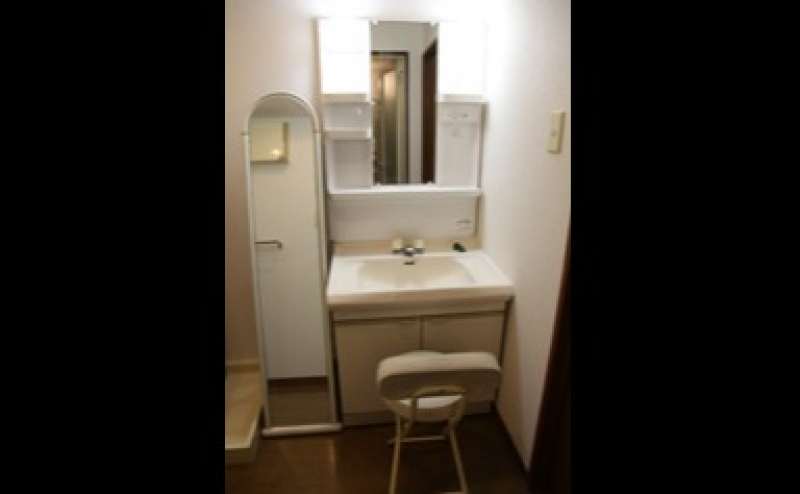 更衣室・メイクルームです。モデルさんのメイクや着替えに