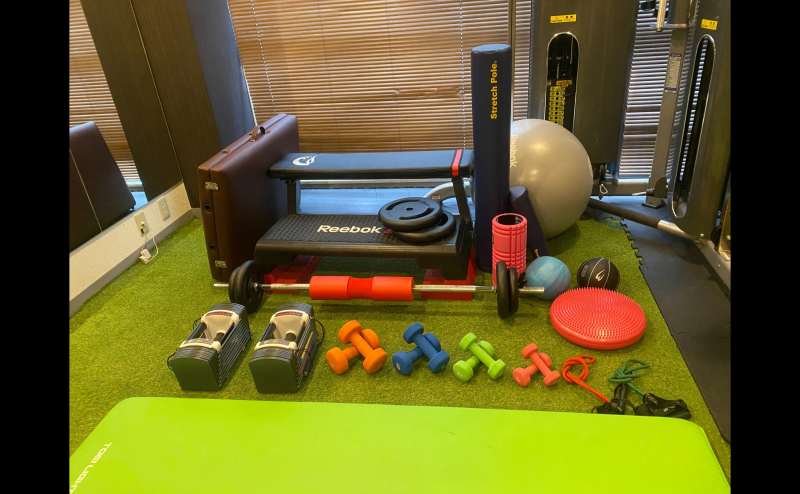 2階トレーニングルーム機材