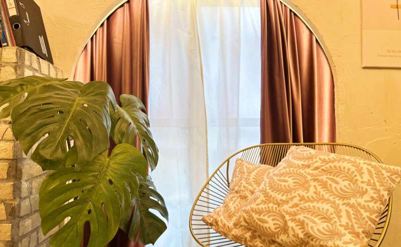 丸い窓かわいいです✨