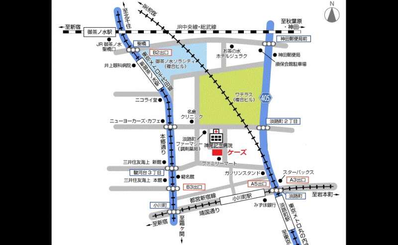 貸切ダイニング ケーズのアクセス1