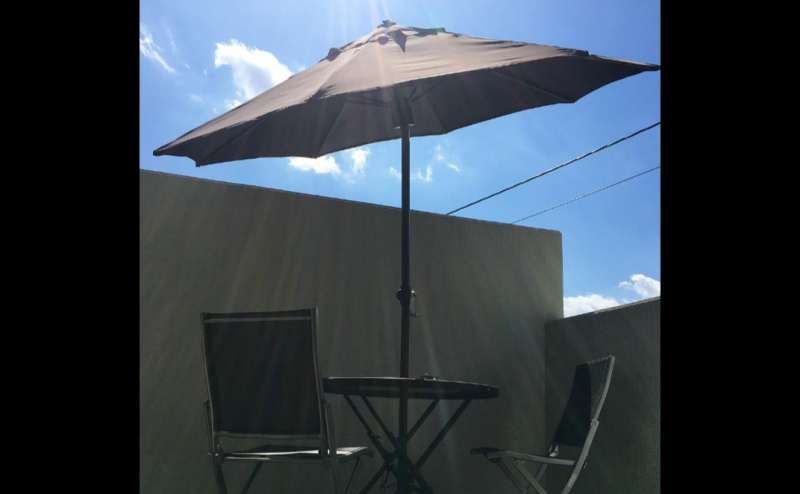 周りを気にせずくつろいでいただける16㎡のオープンテラス。