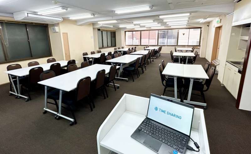 【司会台から一番後ろの席まで見渡せます】 - TIME SHARING 銀座 GFビル3Fの写真