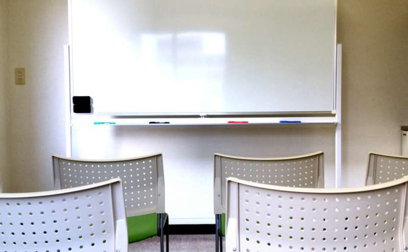 ホワイトボードもご自由にお使いください