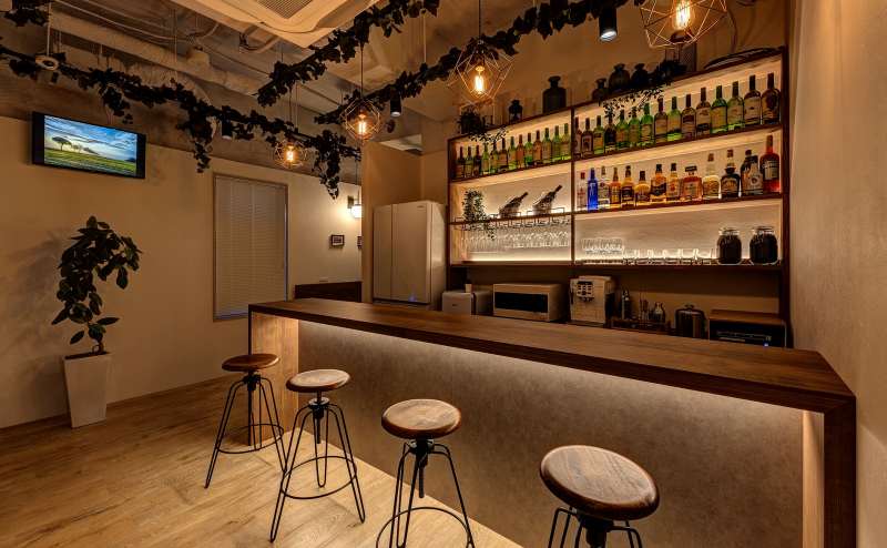 バーカウンター② - SOCIAL SPACE AKASAKAの写真