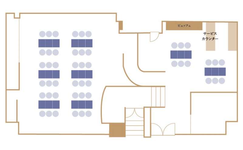 【着席レイアウト】