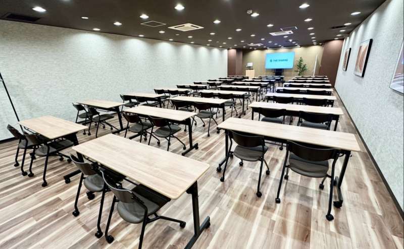 【スクール形式で52名着席可能です！】 - TIME SHARING 竹橋 廣瀬第2ビル B1Fの写真