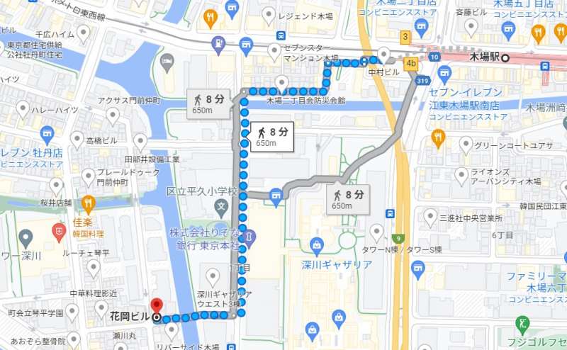 屋上【木場駅徒歩5分・東京駅から電車直通10分】BBQ、撮影、ロケ、筋トレにのアクセス1