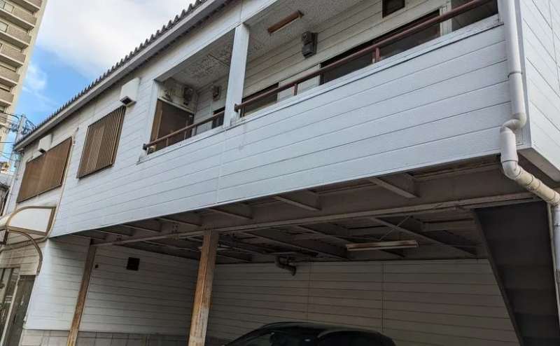 2階が部屋となっております。　下への影響はありません。