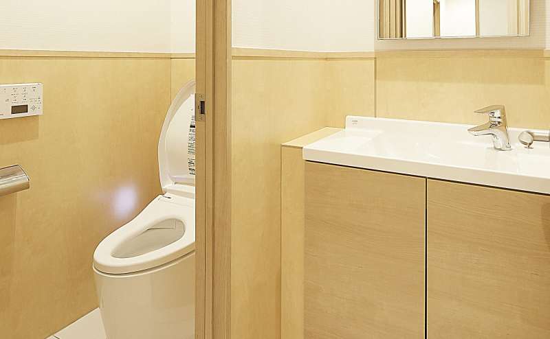 女性お手洗い - TIME SHARING 四谷9Aの写真