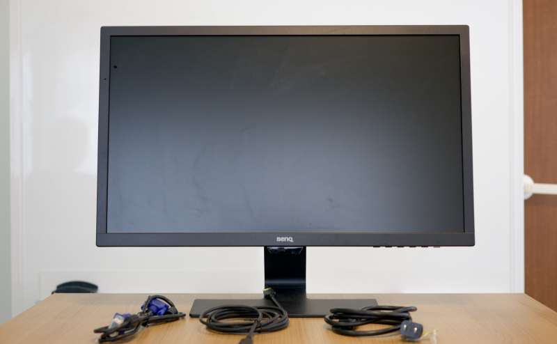 モニターもあります。（VGA、HDMIをご用意）