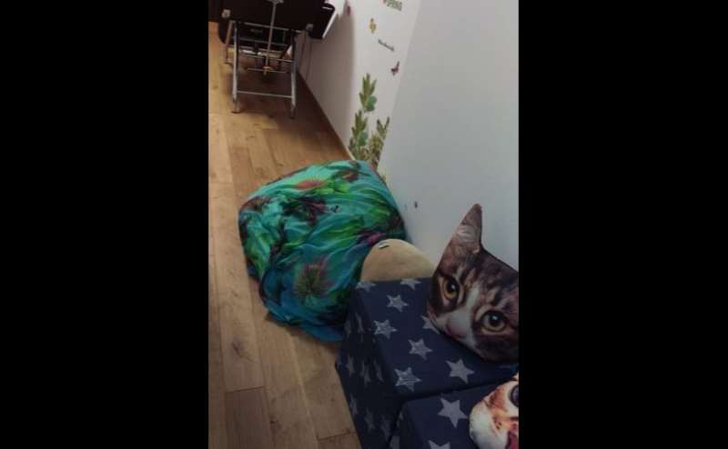 動画や写真撮影にもぴったりの可愛いスペースでリラックス