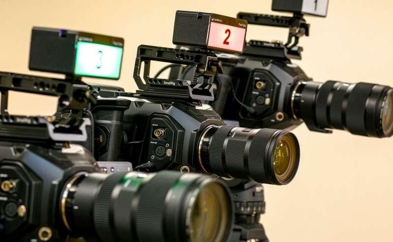 4.6kシネマカメラ３台