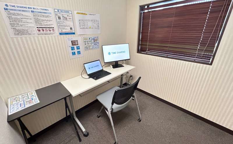 【銀座駅より徒歩1分！好立地なテレワークブースです★】 - TIME SHARING 銀座 旗ビル roomWの写真