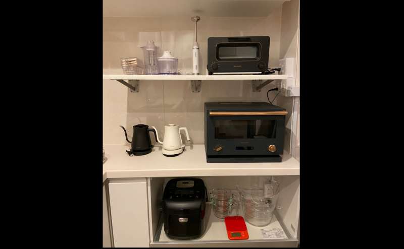 炊飯器や電子レンジ、トースターもご用意しております。
