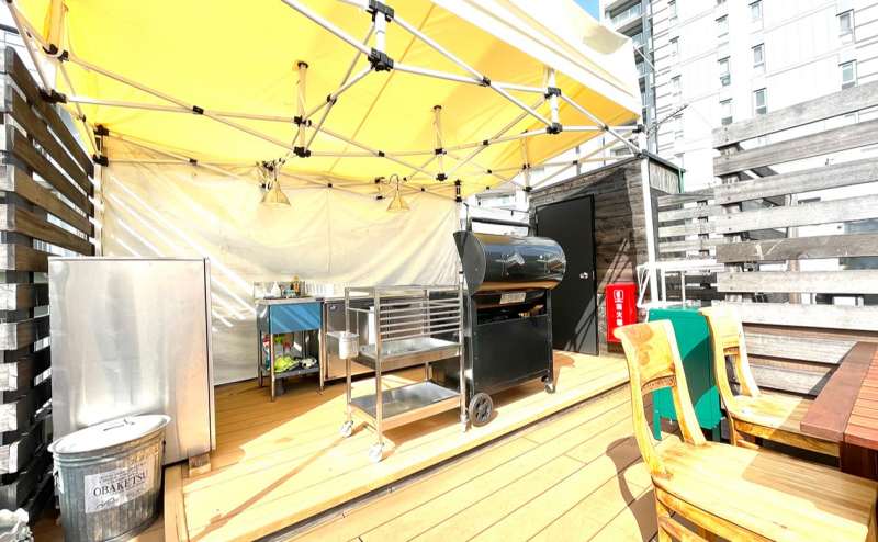 広々したキッチンスペース。