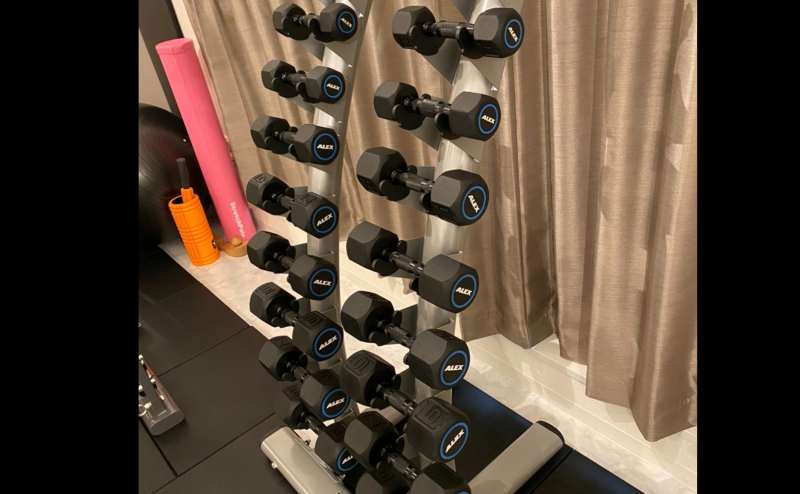 ダンベル１～8キロ