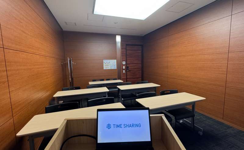 【司会台からは全体が見渡せます！】