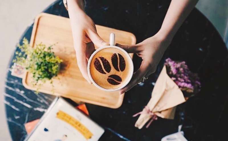 1Fカフェのコーヒー