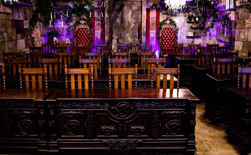 魔法学校の雰囲気満載！スクールタイプの配置