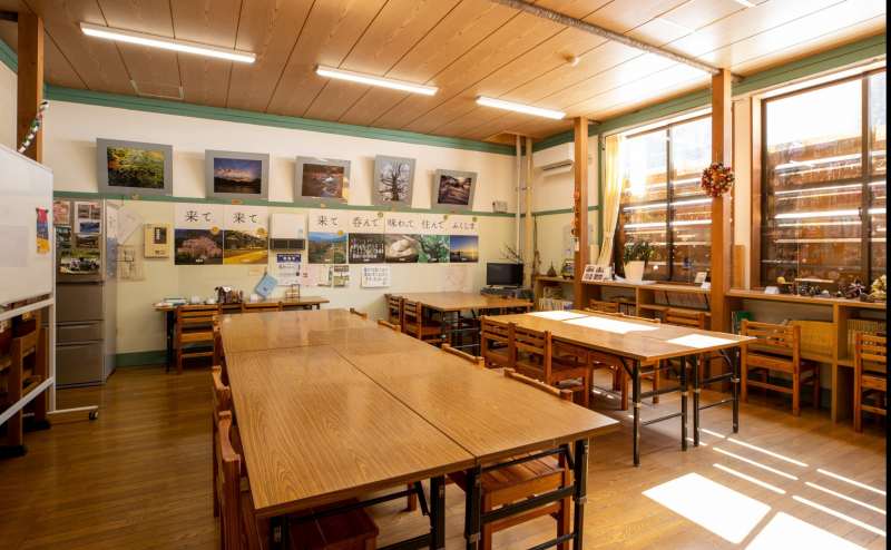 南会津エリア只見町　廃校を活用した宿泊施設　森林の分校ふざわ