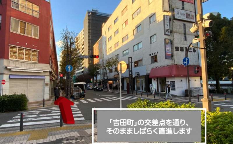 横浜エリア　関内駅5分桜木町駅6分ダンス、ヨガ、YouTube撮影などに利用できるダンススタジオ「STUDIO KK」無料Wi-Fi完備。のアクセス7