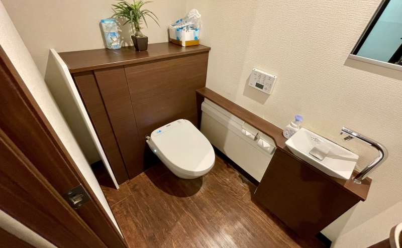 【男女共用トイレ（個室×1）】 - TIME SHARING 四谷8Aの写真