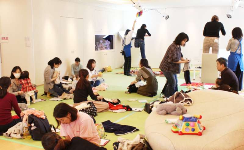 床暖房完備で寒い冬も安心です。ベビーヨガなどにご利用いただけます