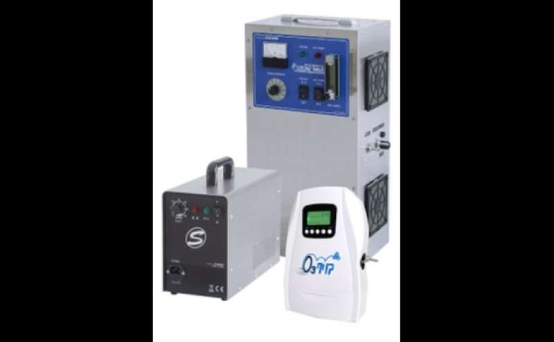 オゾン発生器（退館後、稼動）