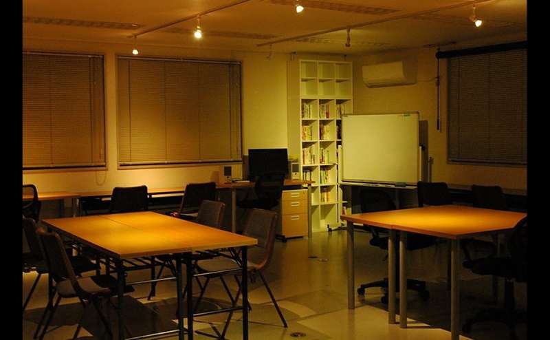 静かな環境で仕事のできるスペースです