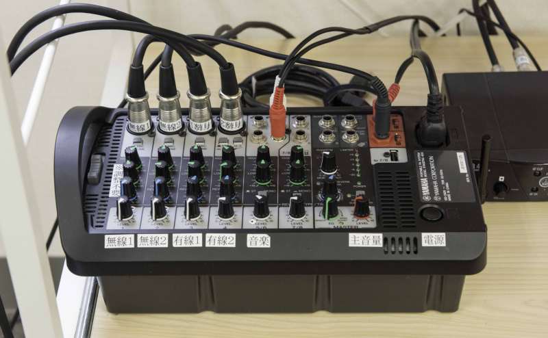 わかりやすく調整していただける調整盤。