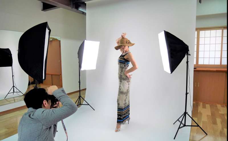 フォトスタジオとして