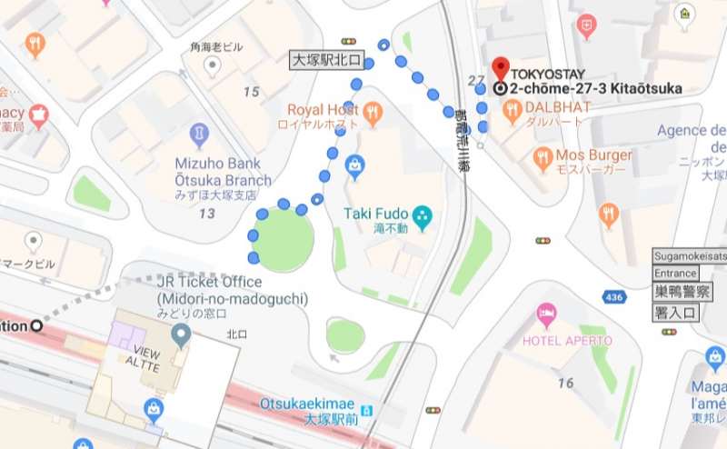 大塚　会議室-１のアクセス1