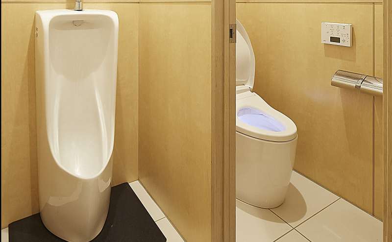 男性用お手洗い - TIME SHARING 四谷9Bの写真